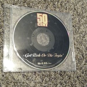 50 Cent "Get Rich Or Die Tryin'" CD (Missing Cover)